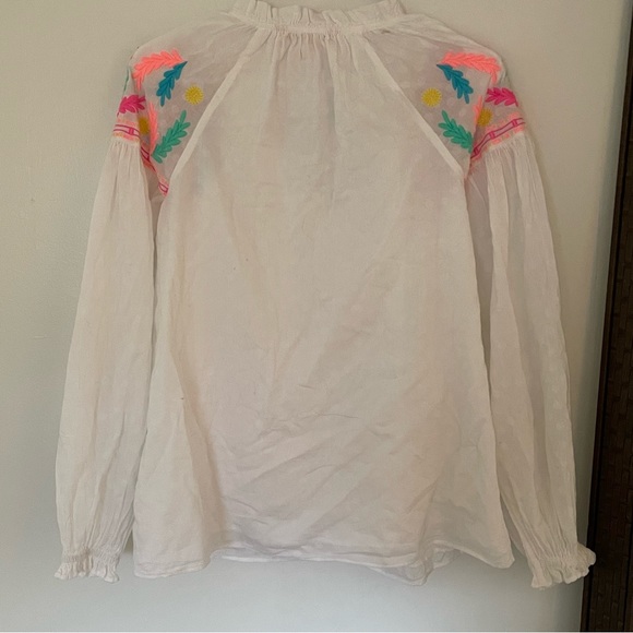 Lilly Pulitzer Florentina White Top - Picture 5 of 6